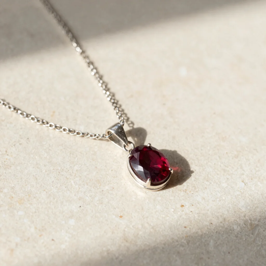 Garnet Tide Pendant